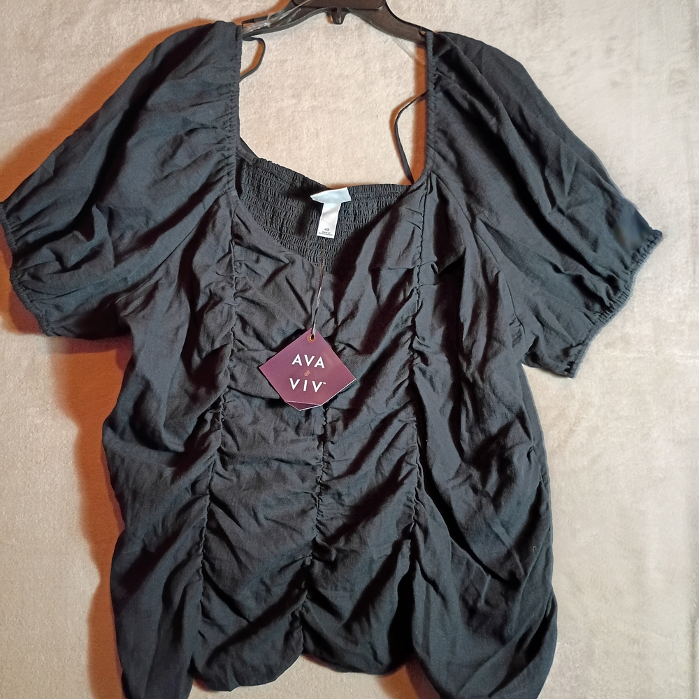 Black Women's Blouse
